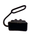 Black 175A plastic anderson connector cover 