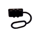50A connector cover black