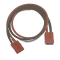 50A Red cable with connectors on each end